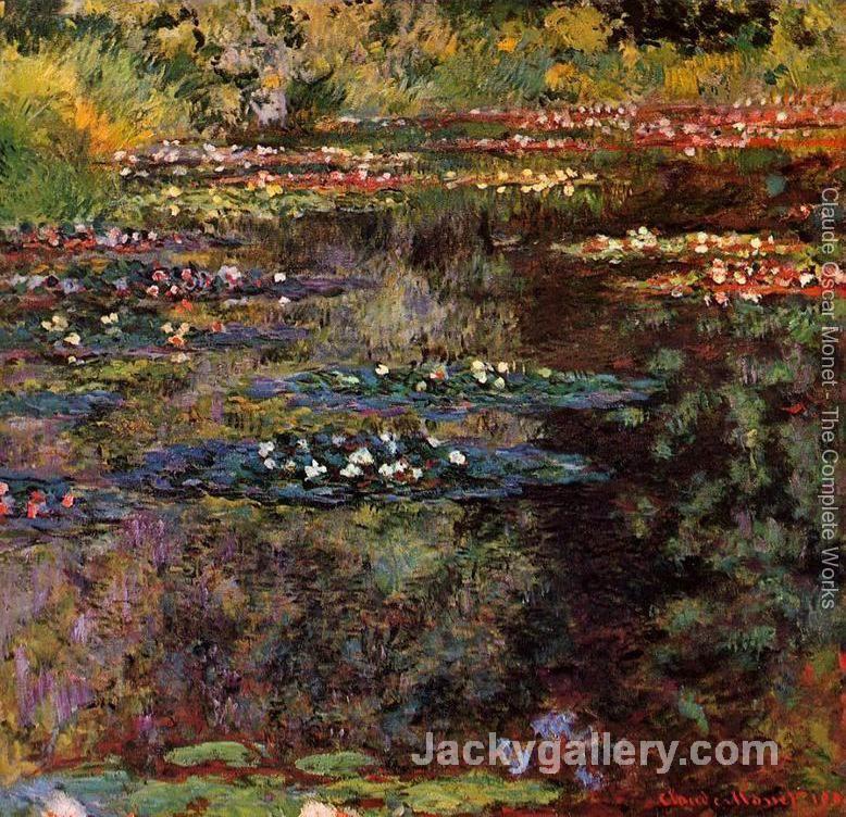 Water-Lilies2 by Claude Monet paintings reproduction